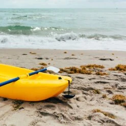 Pelican Sport Combo - 2 Solo Kids Kayaks With Paddles - Yellow/Blue -Pelican Store Combo Solo Jaune Bleu Poignee LS3