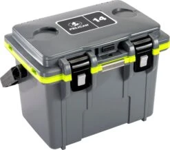 Pelican 14QT Personal Cooler - 13L|-|14QT Glacière Personnelle - 13L -Pelican Store PLC 14QT 7EDark 20Grey 20 20Green