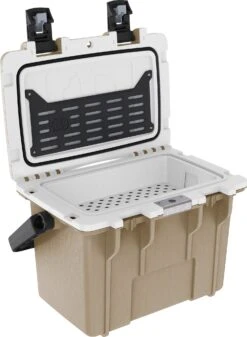 Pelican 14QT Personal Cooler - 13L|-|14QT Glacière Personnelle - 13L -Pelican Store PLC 14QT 7E 7EDetail2 20Tan 20 20White