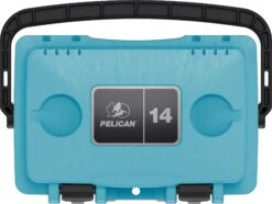 Pelican 14QT Personal Cooler - 13L|-|14QT Glacière Personnelle - 13L -Pelican Store PLC 14QT 7E 7EDetail3 20Cool 20Blue 20 20Grey