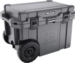 Pelican Wheeled Elite Cooler 45QT/ 42.59L|-|Glacière Elite Sur Roues 45QT/ 42.59L -Pelican Store PLC 32 45QW 7EDark 20Gray