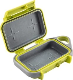 Pelican Personal Utility Go Case G10|-|Étui Utilitaire Personnel Go Case G10 -Pelican Store PLC GOG100 7E 7EInsert 20Lime 20 20Gray