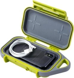 Pelican Personal Utility Go Case G40|-|Étui Utilitaire Personnel Go Case G40 -Pelican Store PLC GOG400 7E 7EInsert 20Lime 20 20Gray