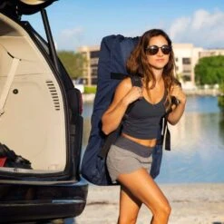 Boracay Inflatable Paddle Board - 10'4"|-|Surf à Pagaie Gonflable Boracay - 10'4" -Pelican Store PLS FJG10P101 7E 7ELifestyle4 20Blue 20 20Grey 20 20Grey