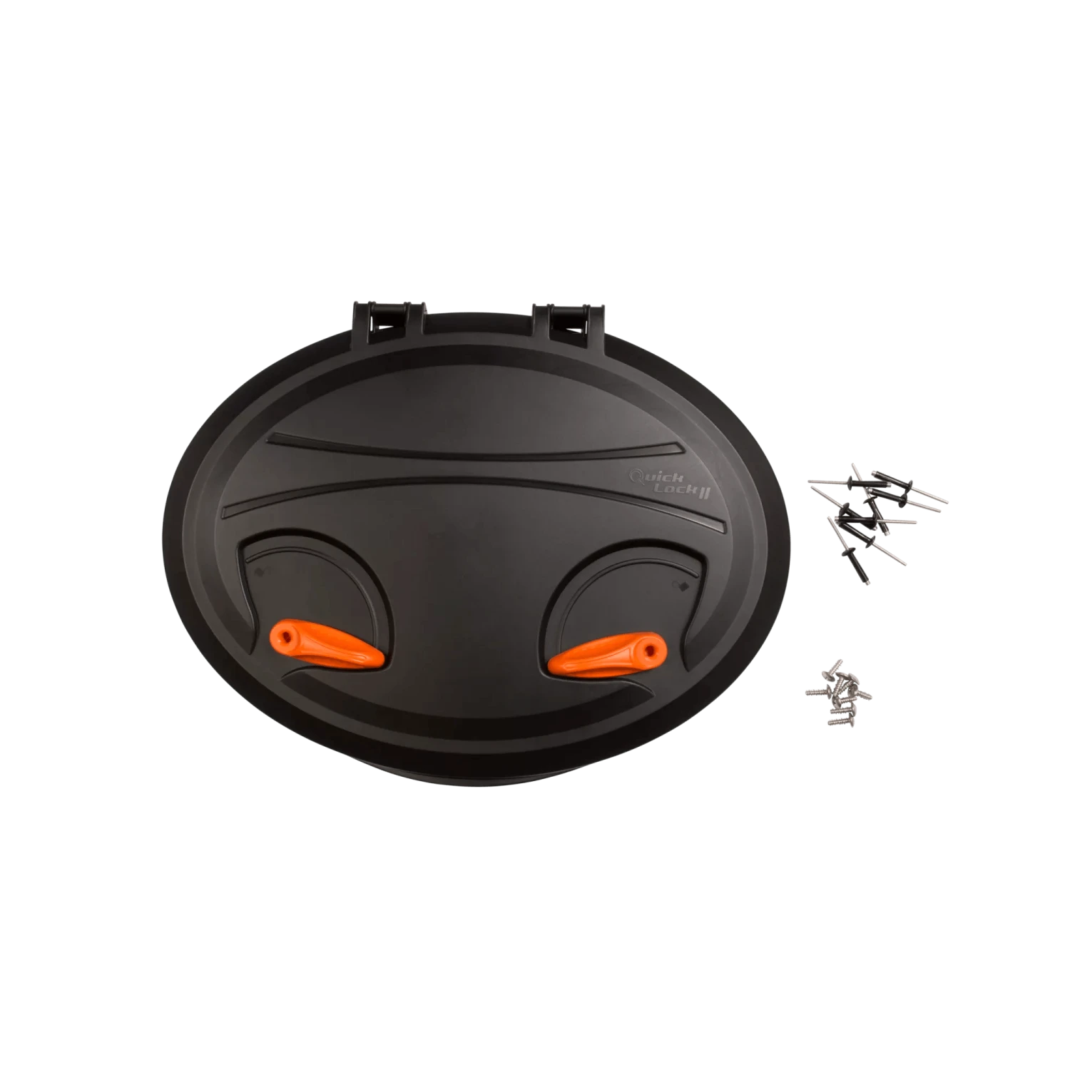 Pelican Double-Wide Quick Lock Hatch - Bright Orange 3 Pelican Double-Wide Quick Lock Hatch - Bright Orange