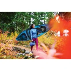 Pelican Sport Mission 100 Kayak With Paddle -Pelican Store mission 20100 20kayak 20with 20paddle KAP10P100 Blue PELICAN lifestyle 1